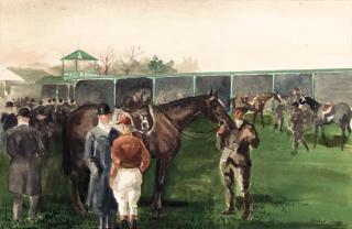 Randall Vernon Davey - In the Paddock