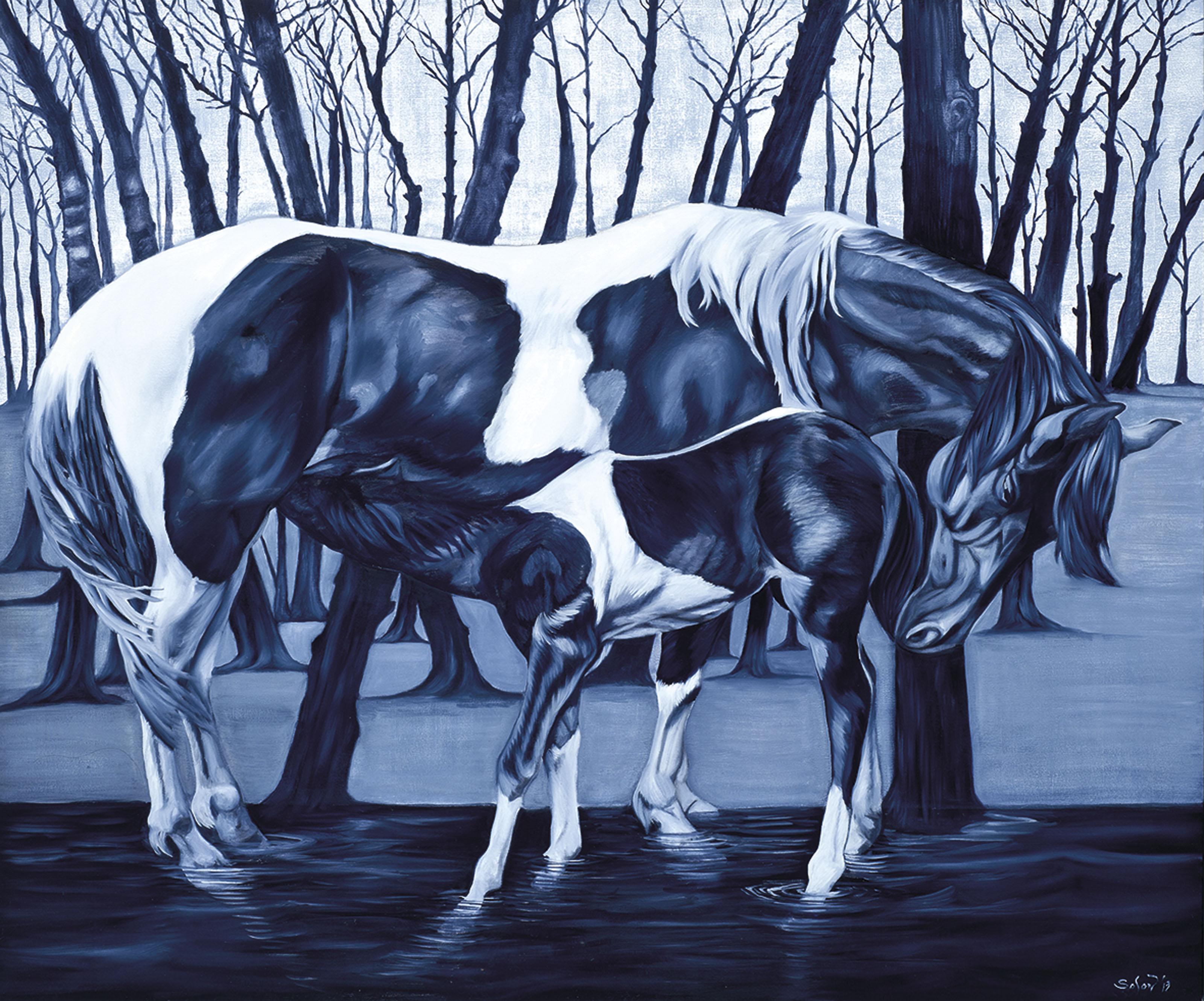 Randy Solon - Blue Madonna