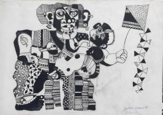 Ranjitsinhrao Gaekwad - Untitled