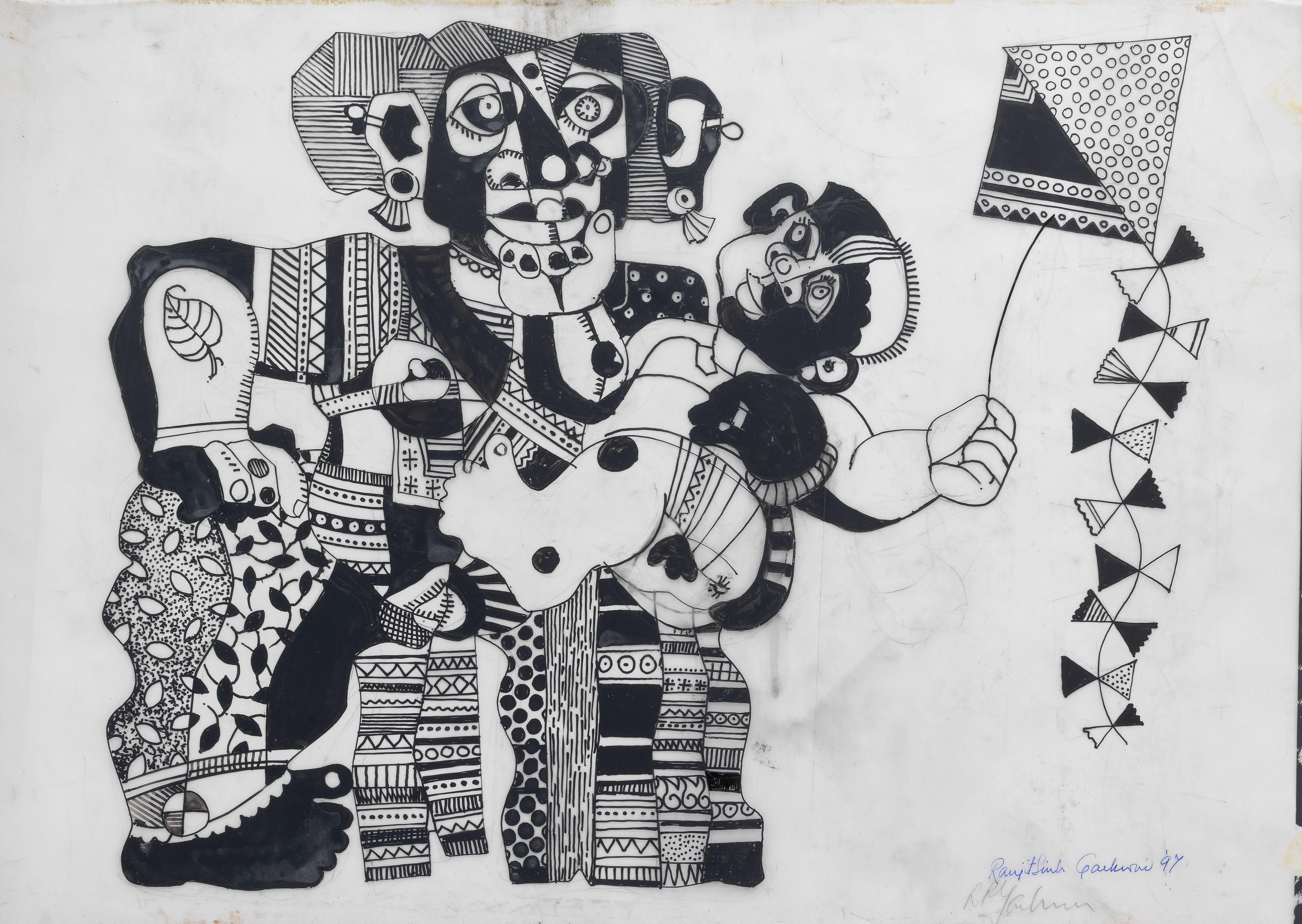 Ranjitsinhrao Gaekwad - Untitled