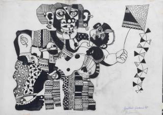 Ranjitsinhrao Gaekwad - Untitled