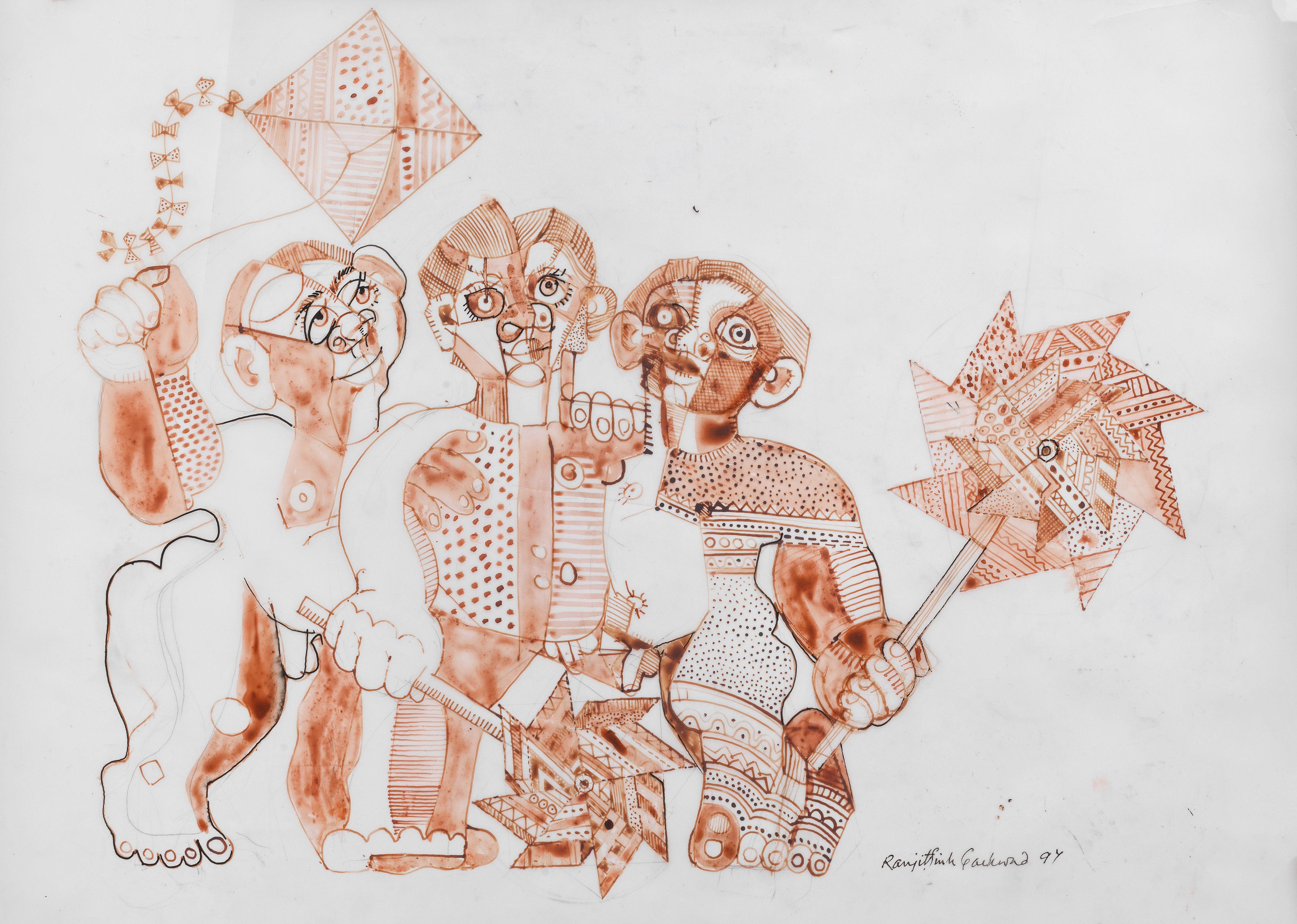 Ranjitsinhrao Gaekwad - Untitled