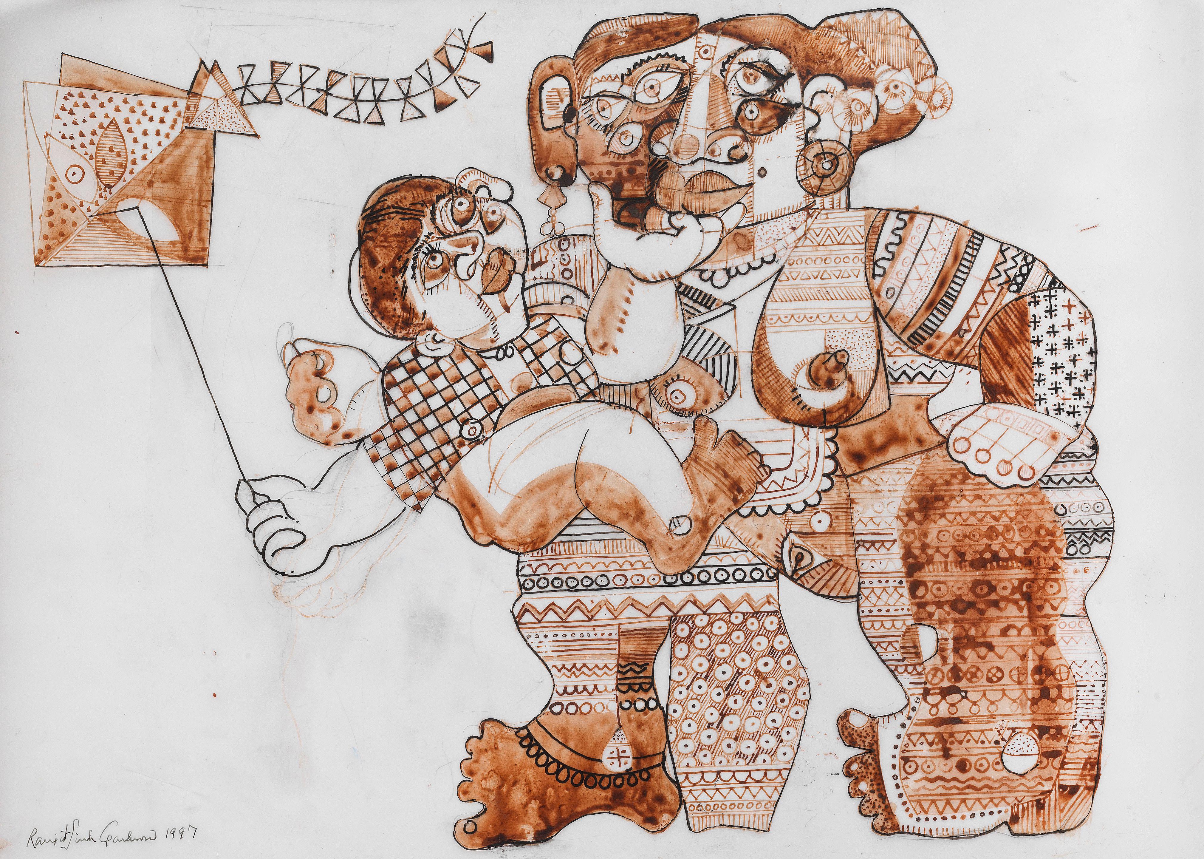 Ranjitsinhrao Gaekwad - Untitled