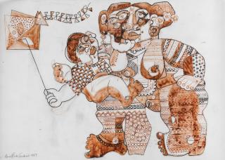 Ranjitsinhrao Gaekwad - Untitled