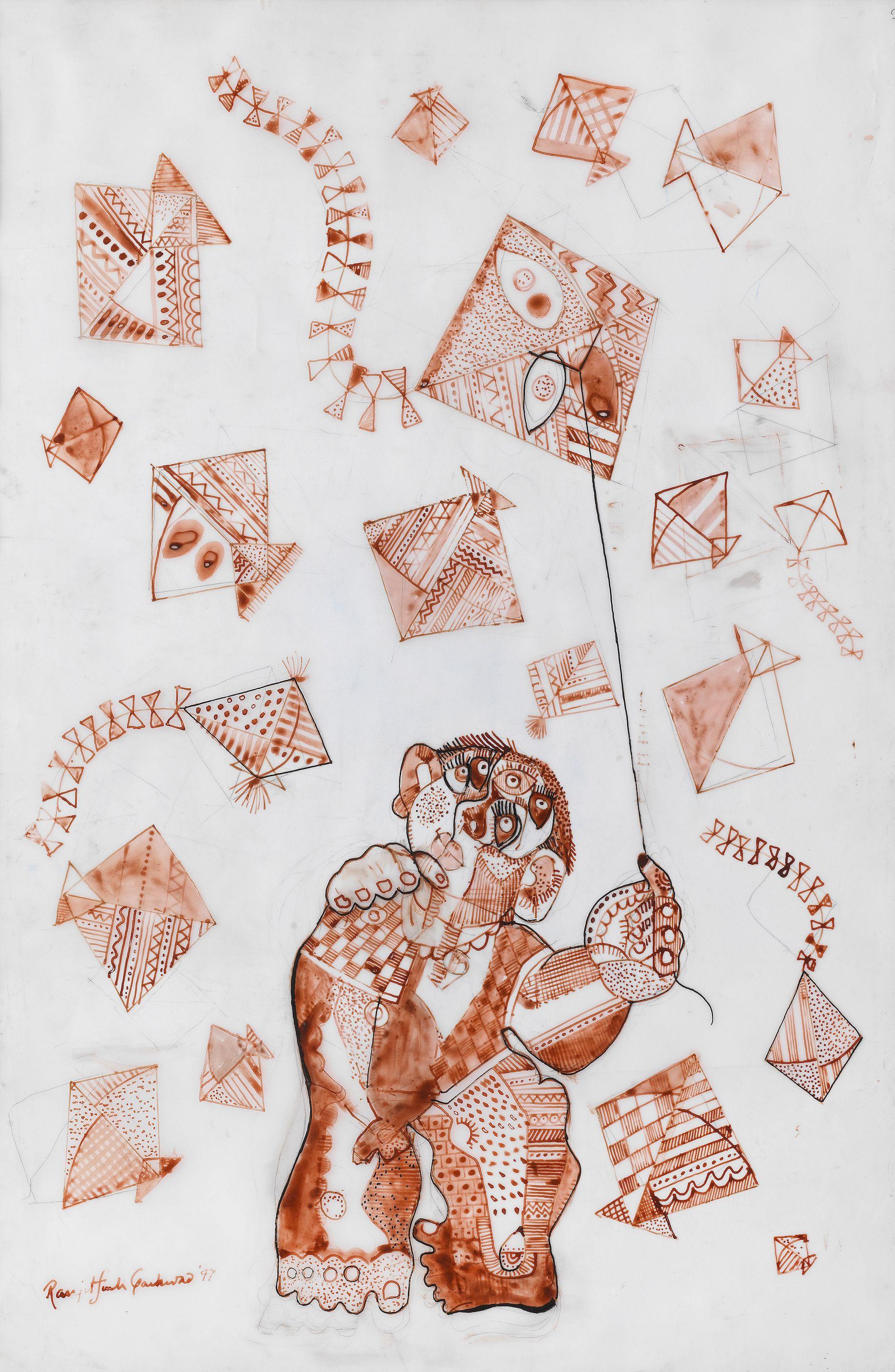 Ranjitsinhrao Gaekwad - Untitled