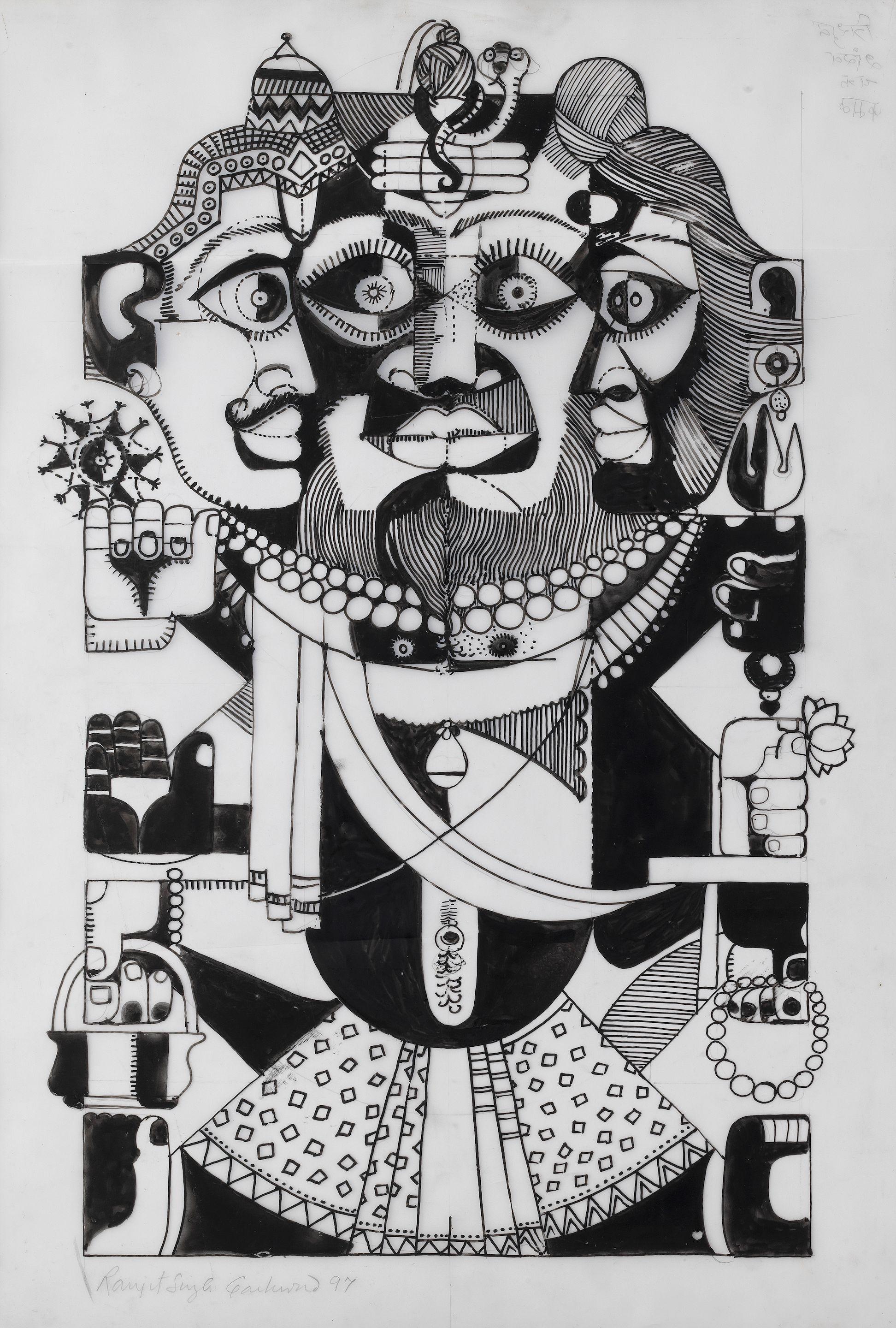 Ranjitsinhrao Gaekwad - Untitled