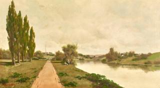 Ransome Gillet Holdredge - Along the Delta