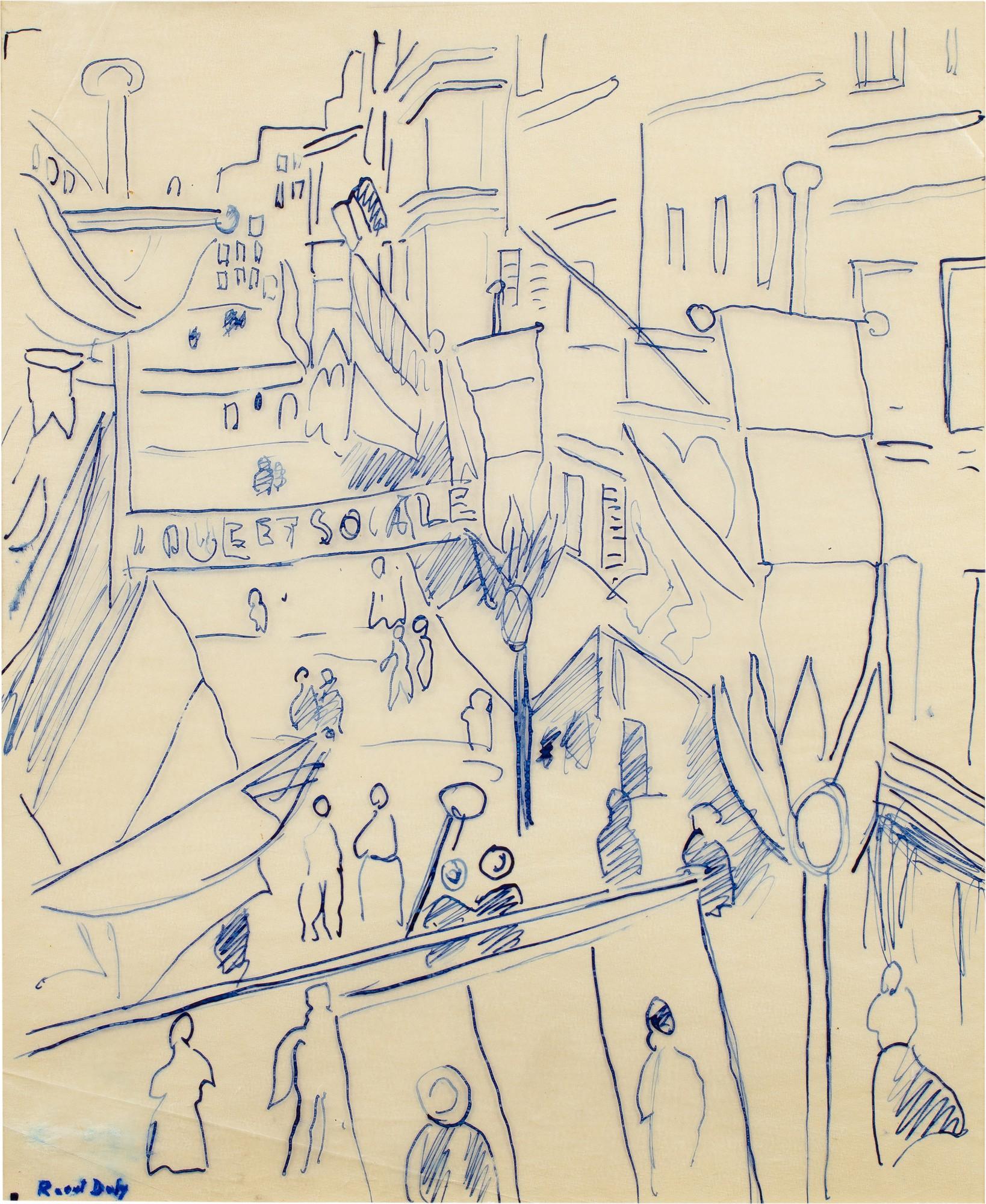 Raoul Dufy - 14 juillet, 1950