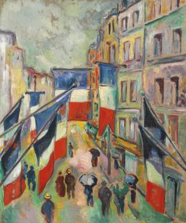 Raoul Dufy - 14 Juillet Au Havre