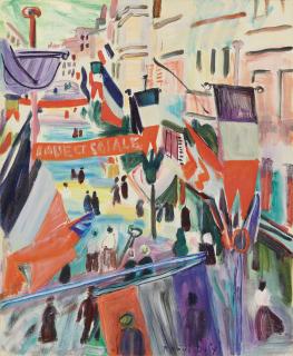 Raoul Dufy - 14 Juillet au Havre