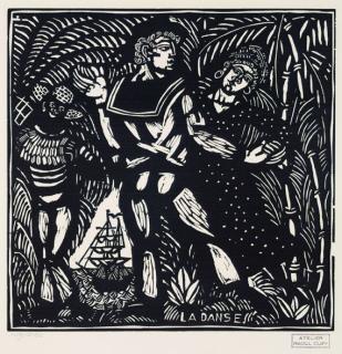 Raoul Dufy - 4 Bll.: La Danse. La Pêche. L\'Amour. La Chasse