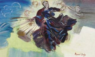 Raoul Dufy - Allégorie avec les anges