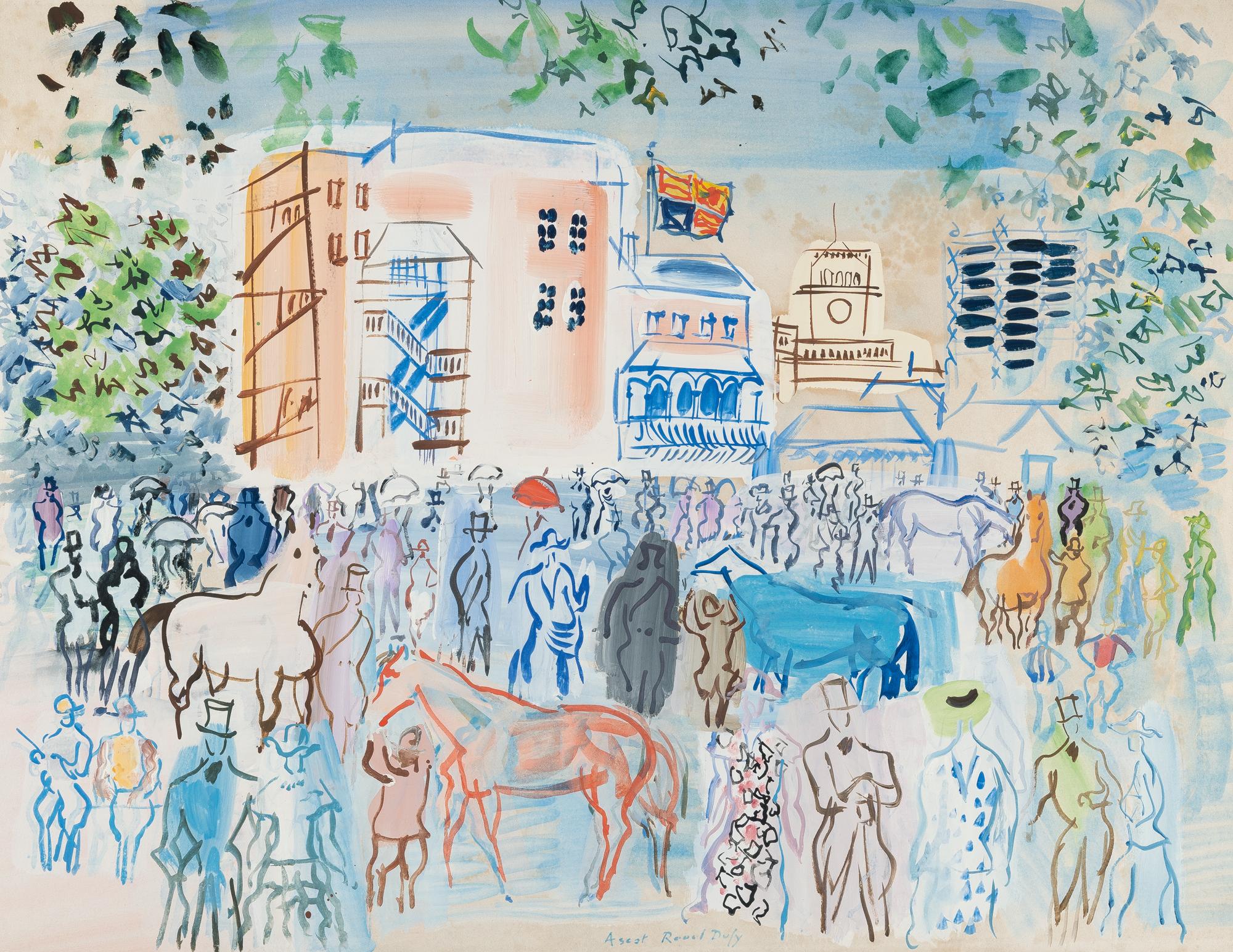 Raoul Dufy - „Ascot“