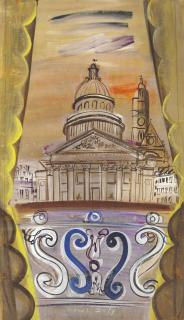Raoul Dufy - Au balcon, fenêtre sur le Panthéon