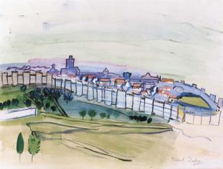 Raoul Dufy - Avila Au Coucher Du Soleil