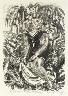 Raoul Dufy - Baigneuse