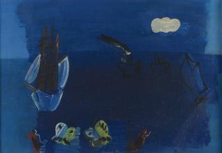 Raoul Dufy - Bateaux, Nageurs Et Papillons