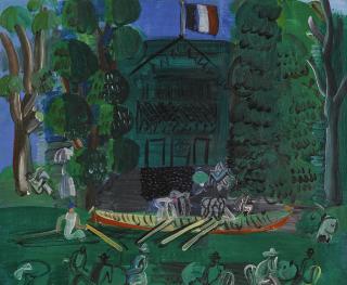 Raoul Dufy - Canotiers Sur La Marne