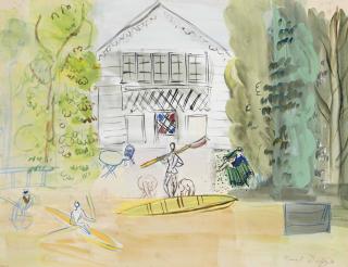 Raoul Dufy - Canotiers sur la Marne
