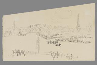 Raoul Dufy - Champ De Courses À Longchamp