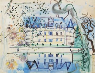 Raoul Dufy - Château Azay-Le-Rideau