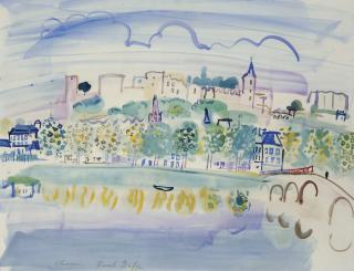 Raoul Dufy - Chinon (Quinone)