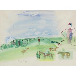 Raoul Dufy - Courses À Deauville