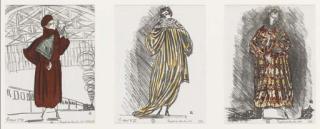 Raoul Dufy - Croquis [Dress Designs]: Six Plates