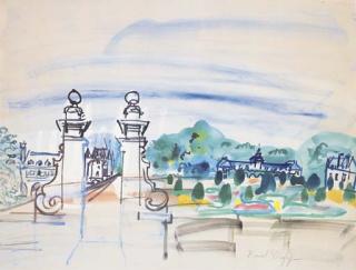 Raoul Dufy - Entrée du château