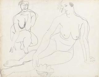 Raoul Dufy - Femme Au Coquillage