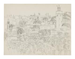 Raoul Dufy - Fes (Maroc)