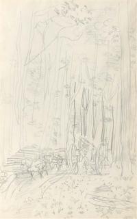 Raoul Dufy - Gathering Wood In The Forest