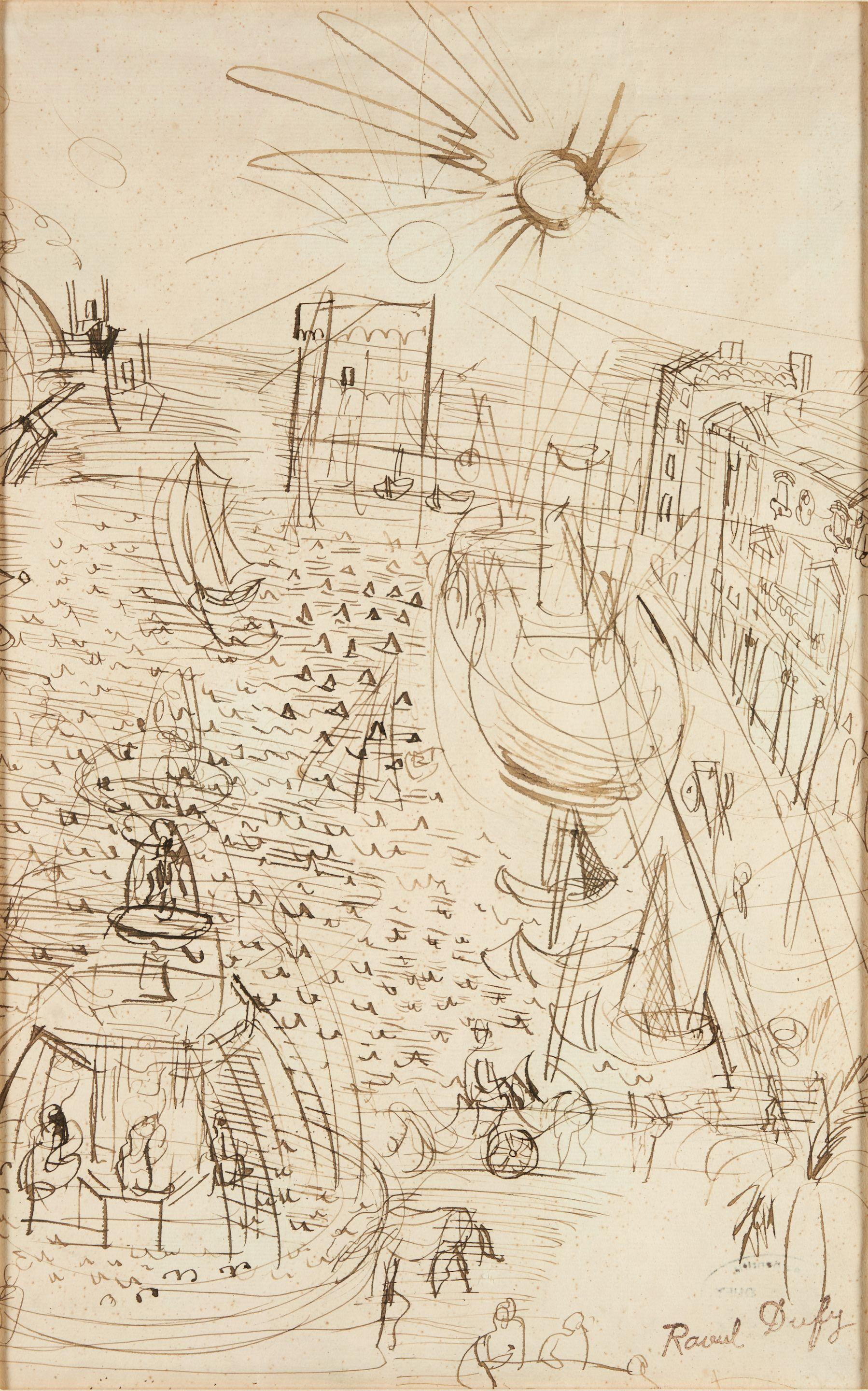 Raoul Dufy - Hommage à Claude Lorrain