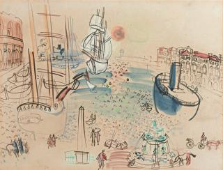 Raoul Dufy - Hommage à Claude Lorrain