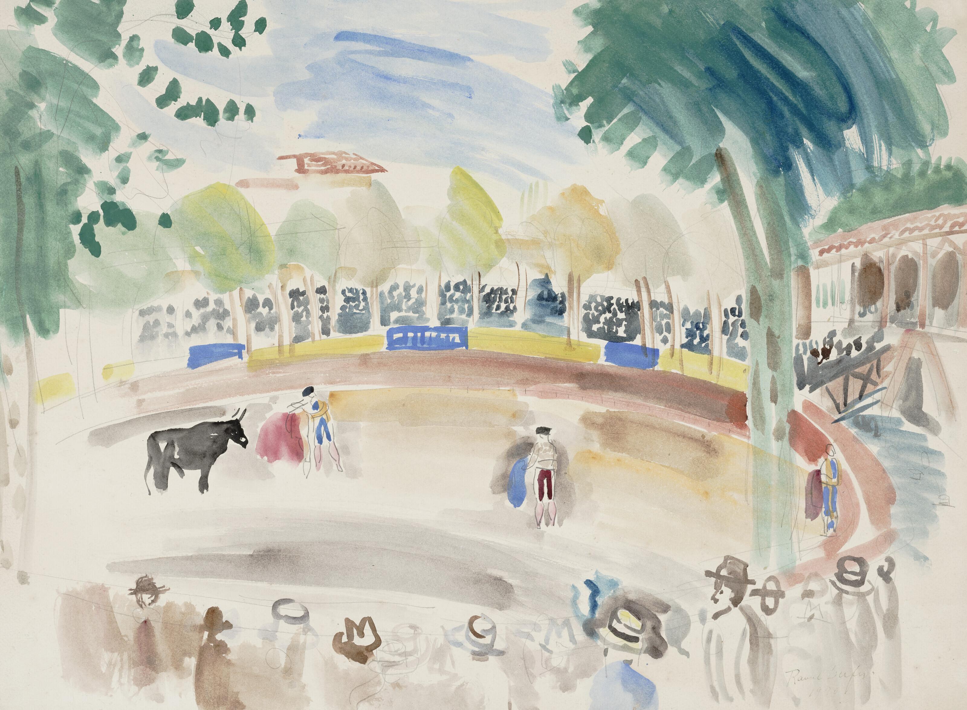 Raoul Dufy - La corrida