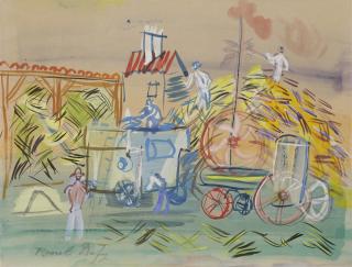 Raoul Dufy - La Ferme Ou La Rentrée Des Foins