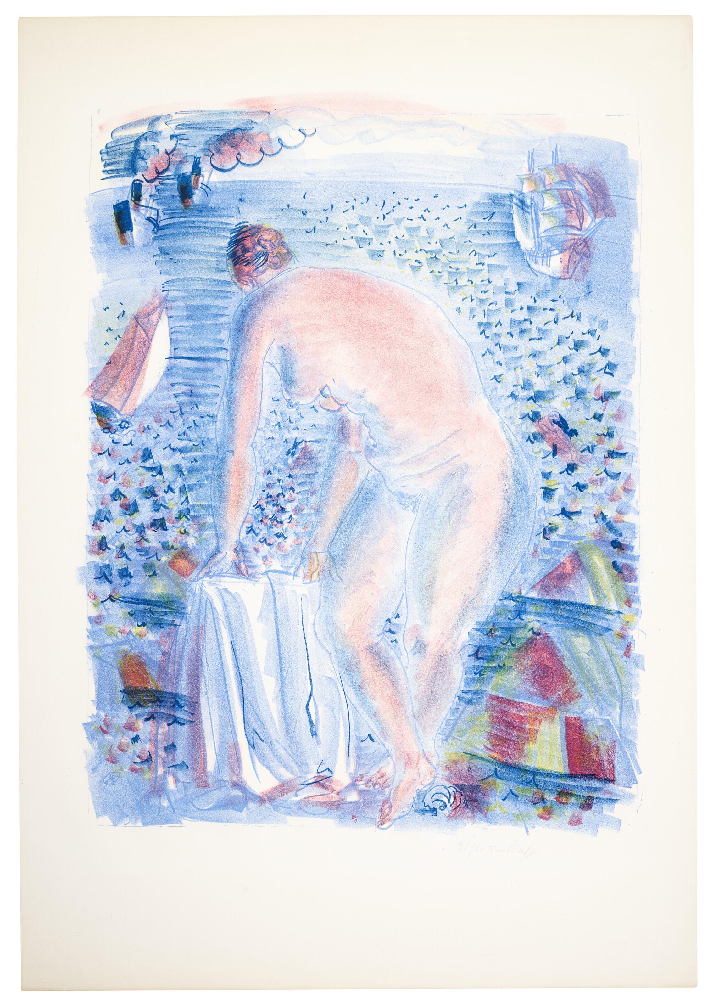Raoul Dufy - La grande Baigneuse