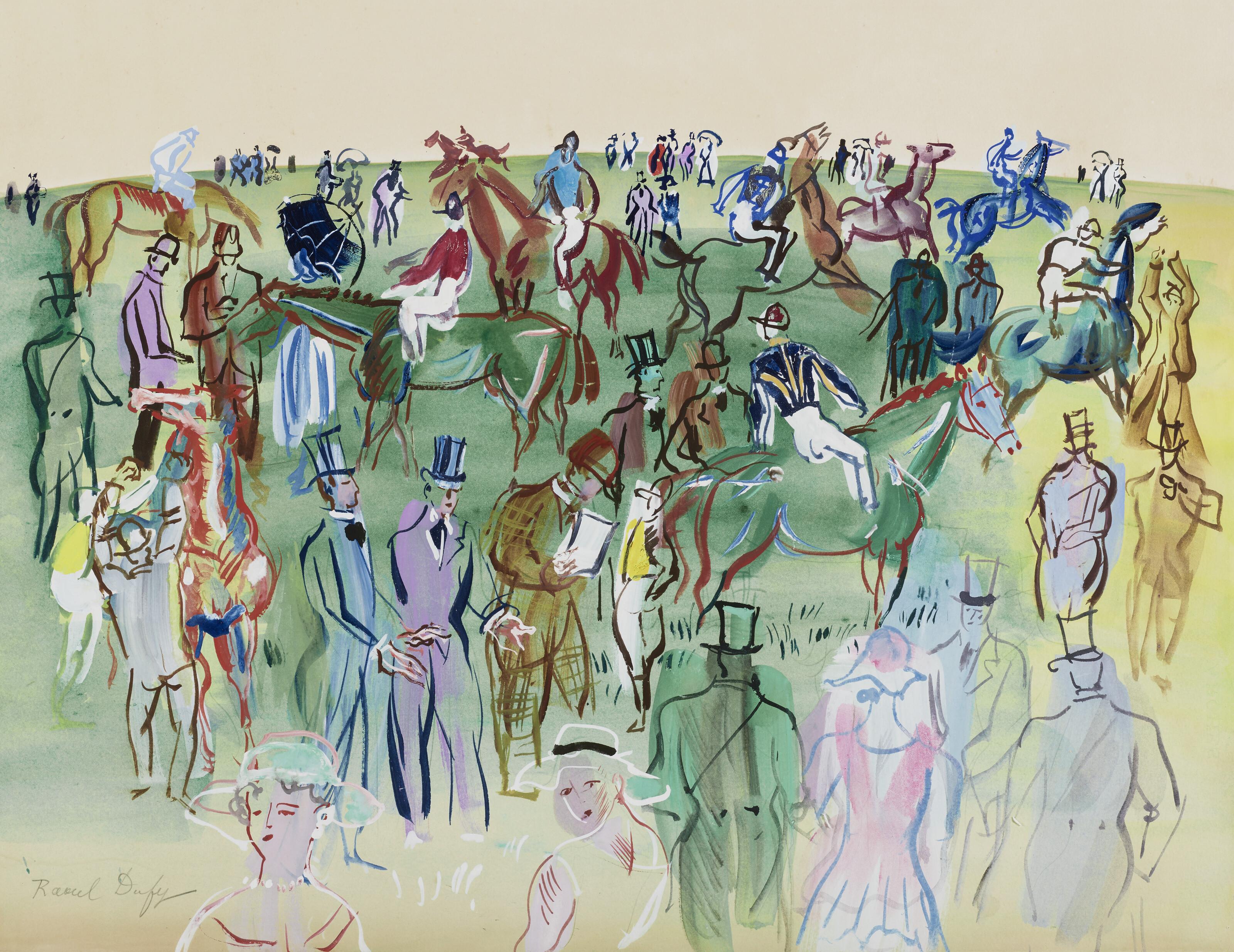 Raoul Dufy - La Pelouse