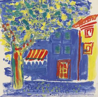 Raoul Dufy - La Place À Tarascon