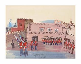 Raoul Dufy - La relève de la garde à Saint-James