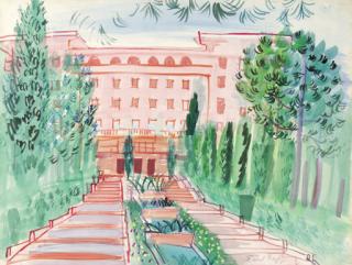 Raoul Dufy - La résidence du val d\'Esquières