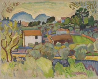 Raoul Dufy - La Rivière