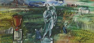 Raoul Dufy - La Statue