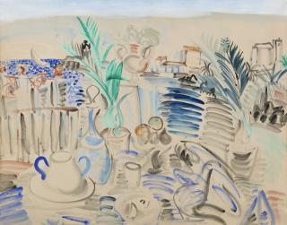 Raoul Dufy - La Table Dressée À Syracuse