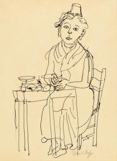 Raoul Dufy - L\'arlésienne