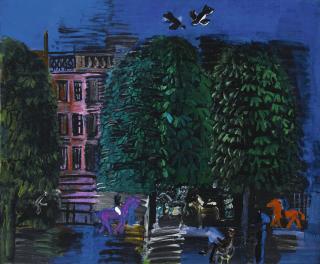 Raoul Dufy - L\'Avenue Du Bois, Le Palais Rose