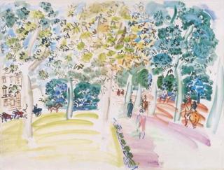 Raoul Dufy - Le Bois de Boulogne