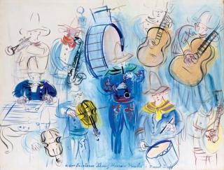 Raoul Dufy - Le Concert Mexicain