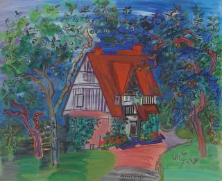 Raoul Dufy - Le Manoir Du Vallon