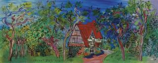 Raoul Dufy - Le manoir du Vallon
